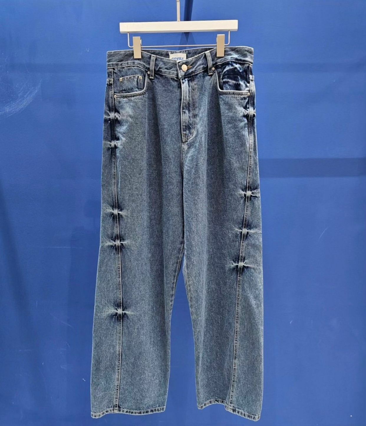 洗水鬆身牛仔褲 COVILL-058J