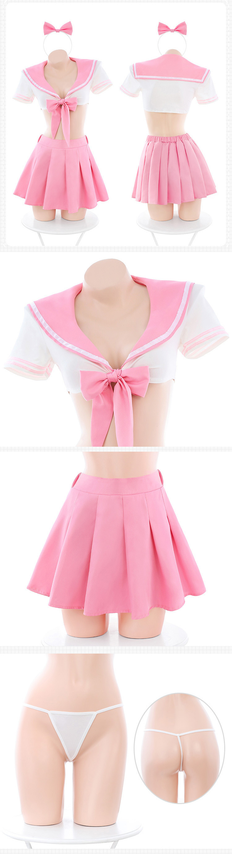 L6619 粉嫩可愛小學妹學生服