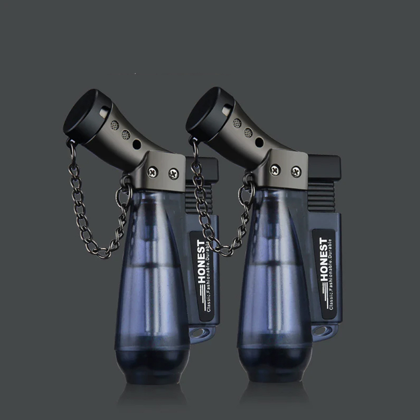 Honest Single Flame Butane Torch 單焰防風打火機 (黑色)