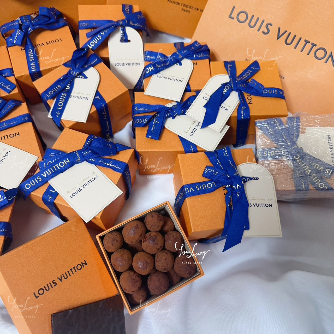 【Luxury】現貨 Louis Vuitton LV 160週年 法國巴黎限定 Dream 榛果巧克力 巧克力盒