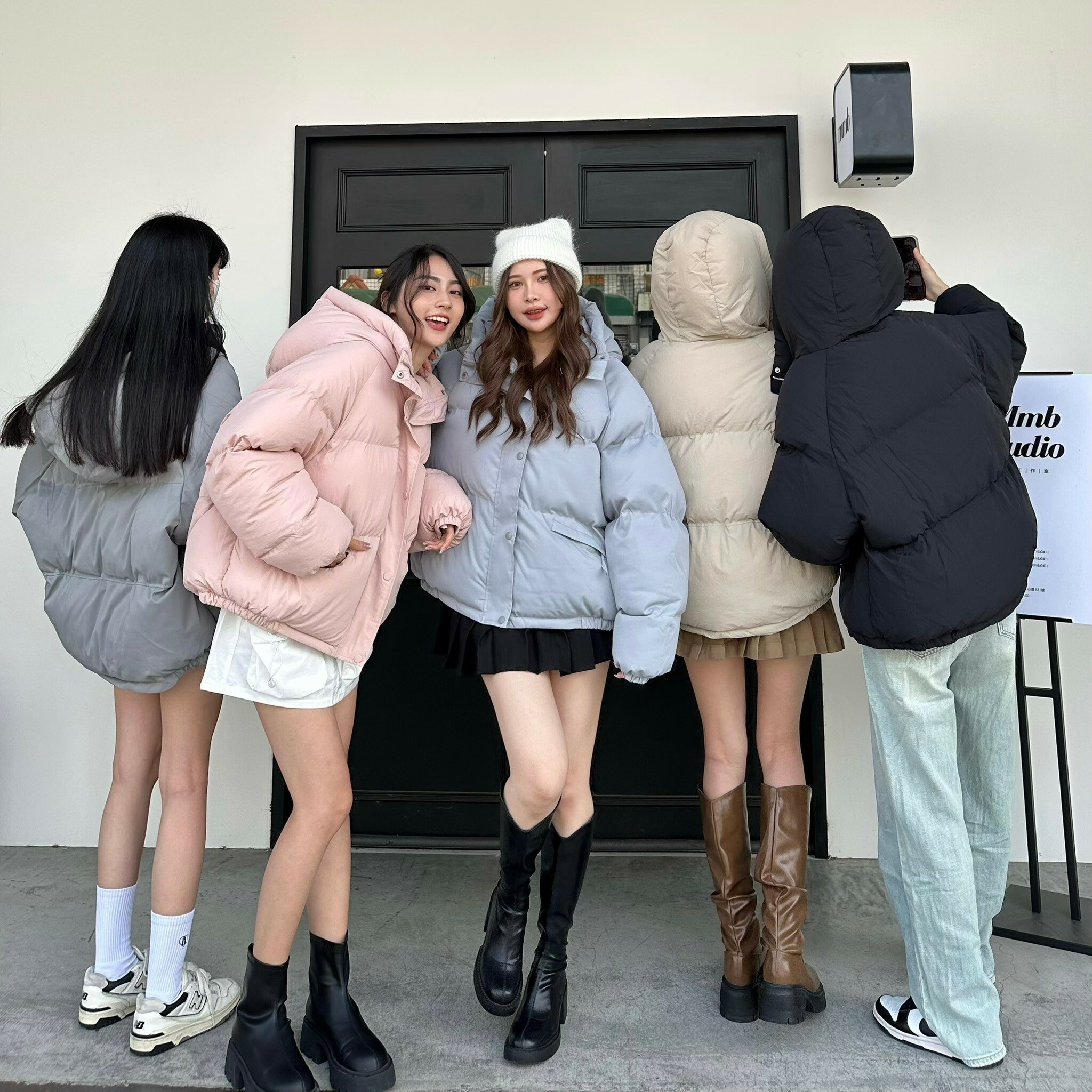 命定款比男友還暖的連帽麵包外套