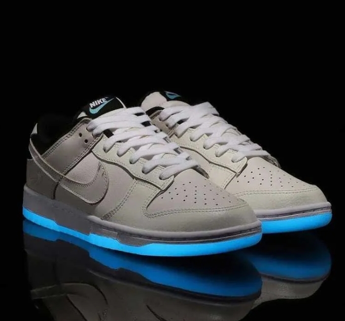 【Luxury】限時特價 NIKE DUNK LOW Supersonic  灰白 牛奶白 黑 冰晶底 夜光 藍光  FN7646-030
