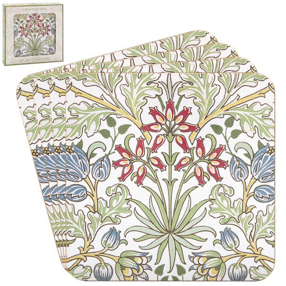 lesser&pavey,williammorris,hyacinth,威廉莫里斯,杯墊,隔熱墊,杯墊組,隔熱墊組,內湖,換個角度有限公司