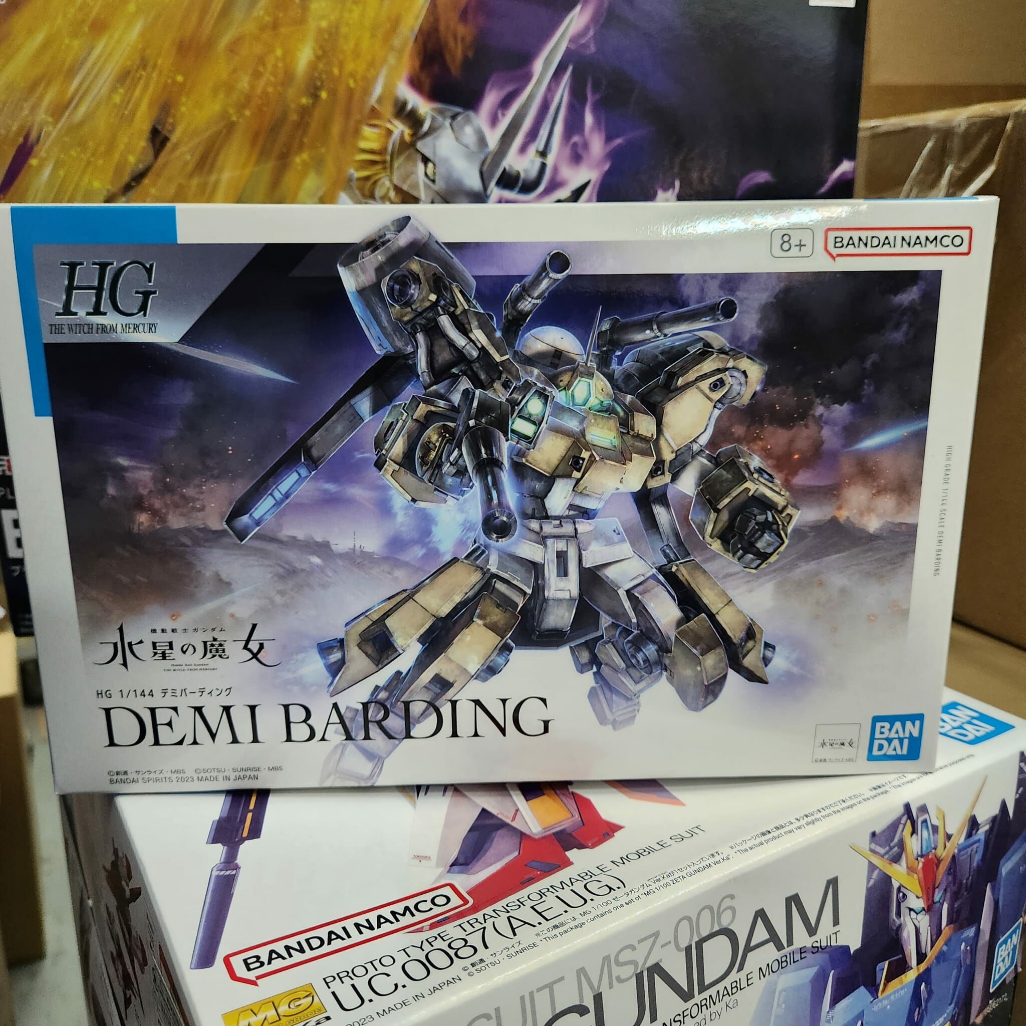 Bandai 高達模型 HG Demi Barding 水星魔女 HG迪米巴迪古