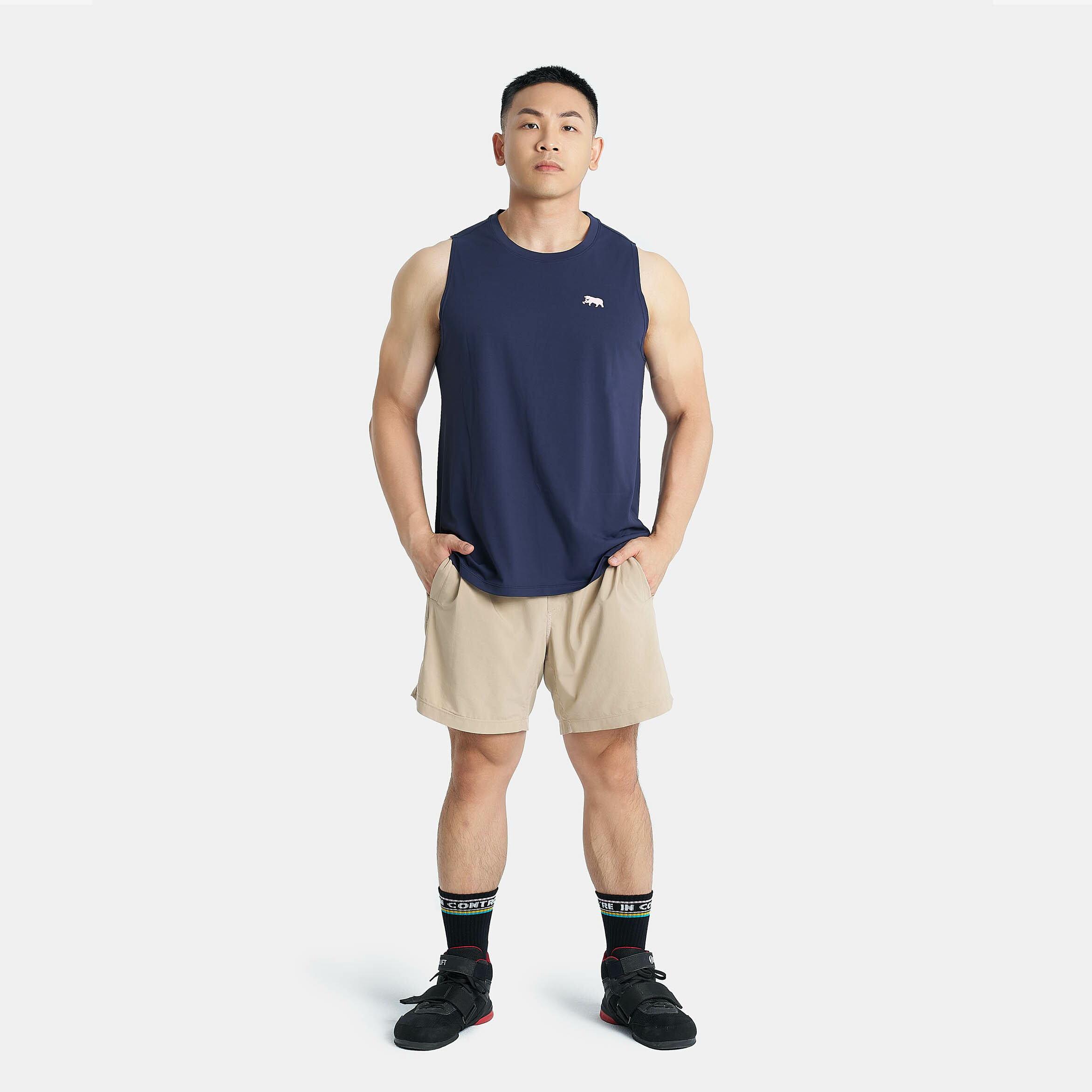 托瑪斯羽量級訓練背心（英雄藍）