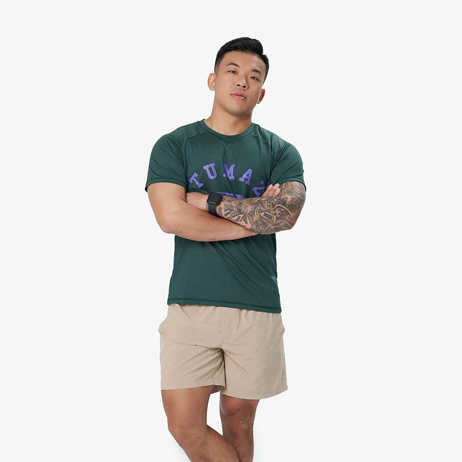 托瑪斯Revival男短袖（英式賽車綠）