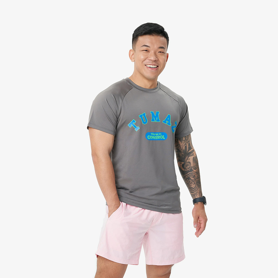 托瑪斯Revival男短袖（鴿子灰）