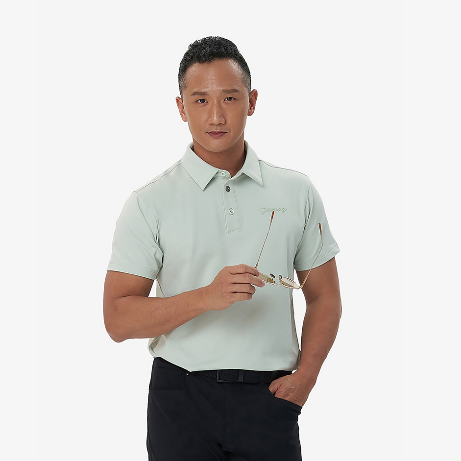 托瑪斯Polo衫（莫蘭迪綠）