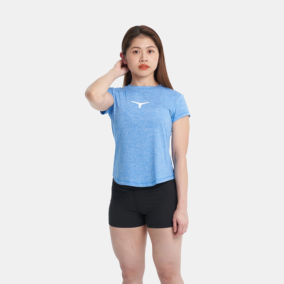 托瑪斯經典麻花女短袖（法國藍麻花）