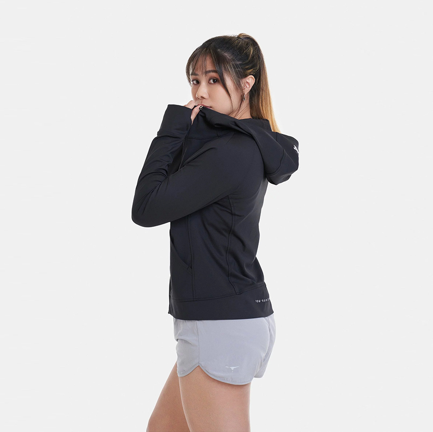 托瑪斯中層連帽女外套（托瑪斯黑）