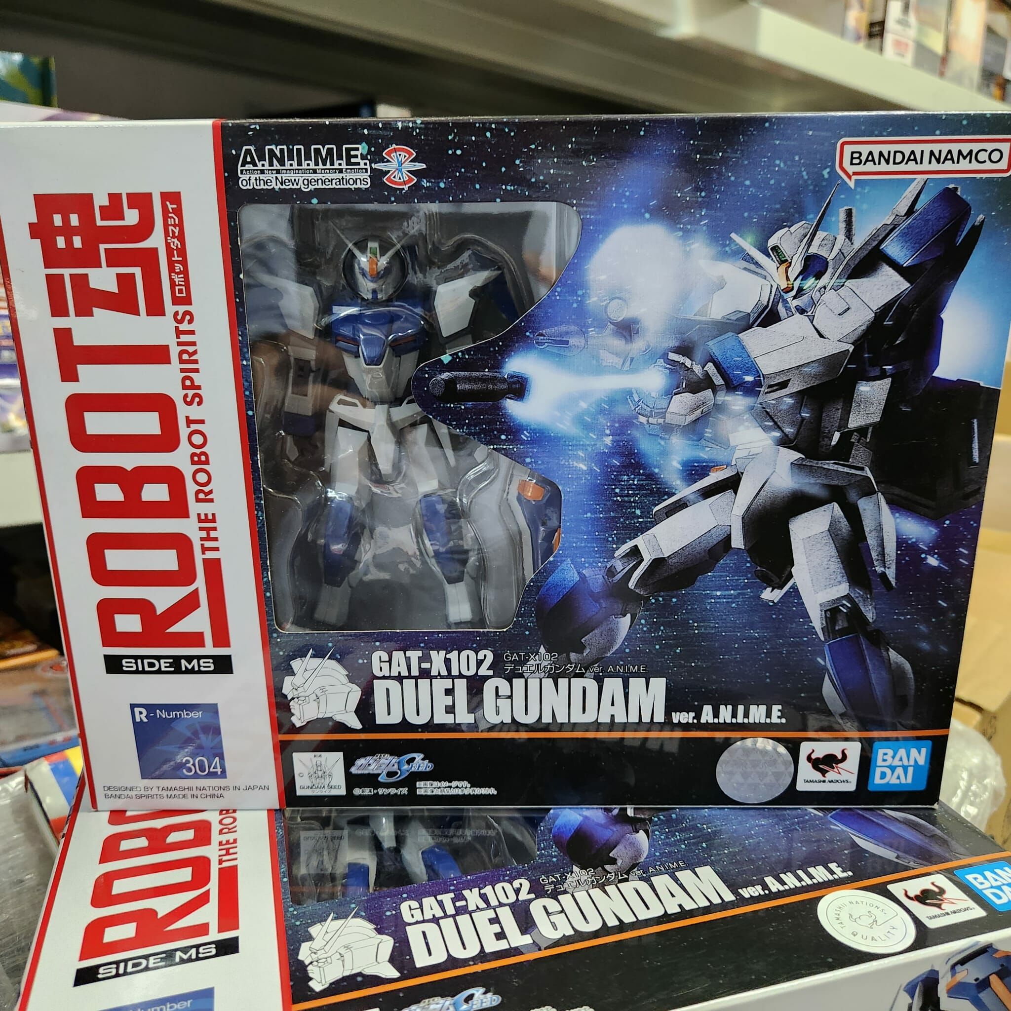 BANDAI ROBOT魂 GAT-X102 GAT-X102 Duel Gundam Ver. SEED 決鬥高達 ver. A.I.N.M.E.