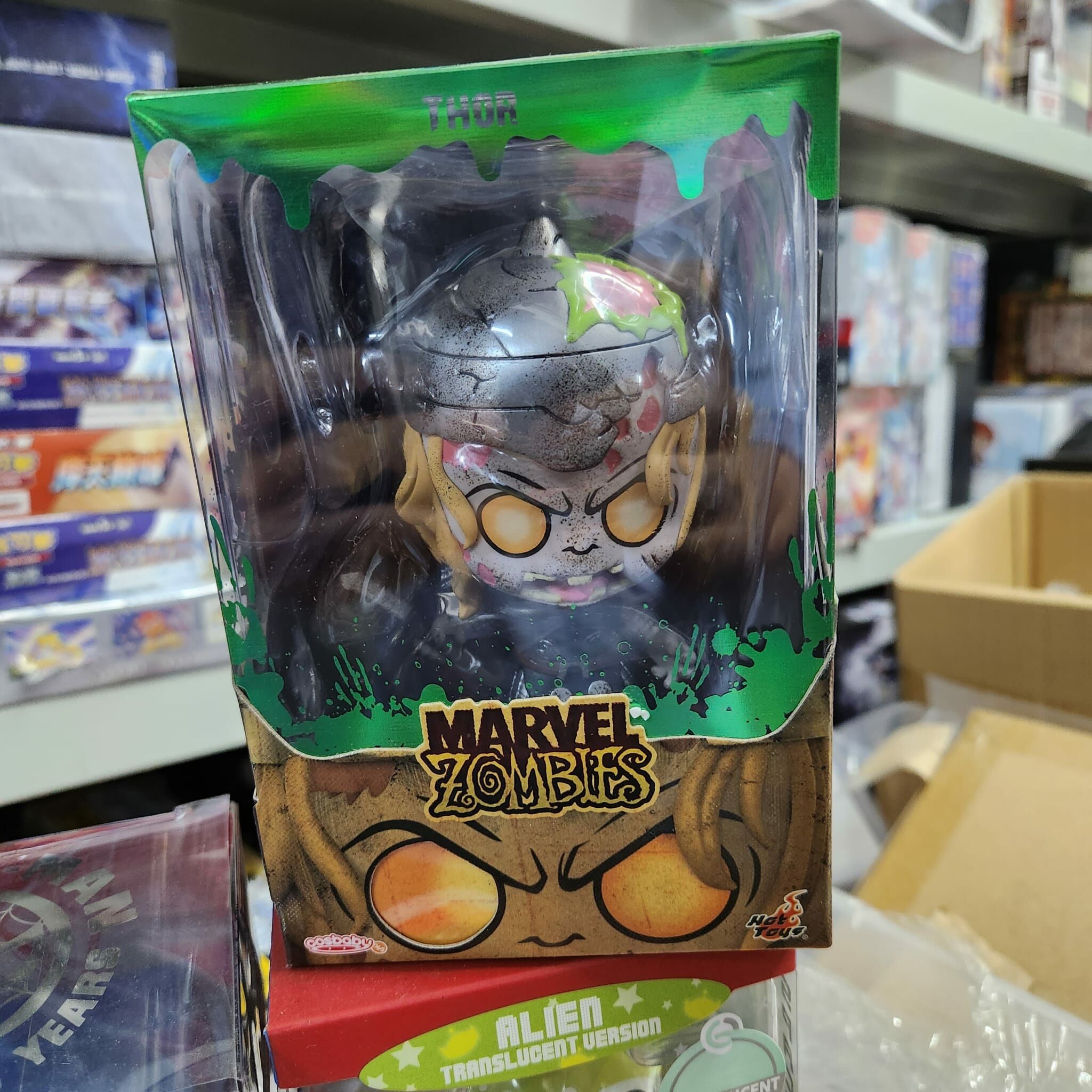 Hot toys Cosbaby zombies Thor