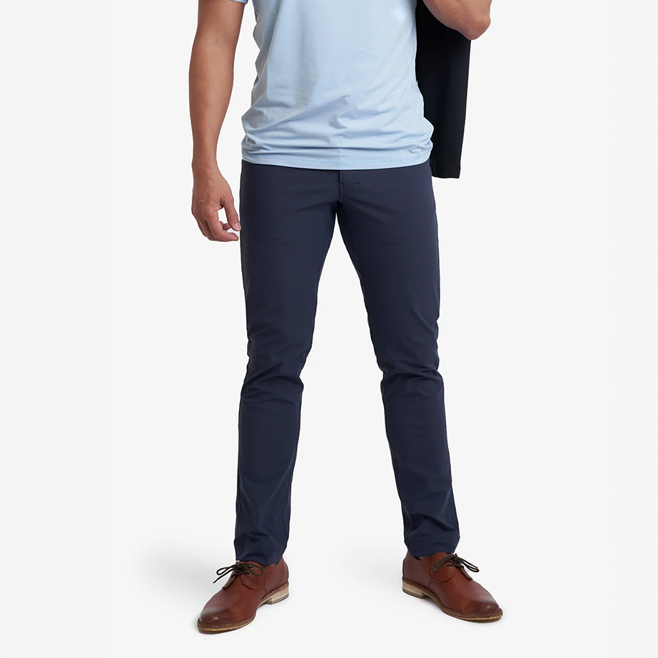 托瑪斯男都會長褲 (藍灰色)