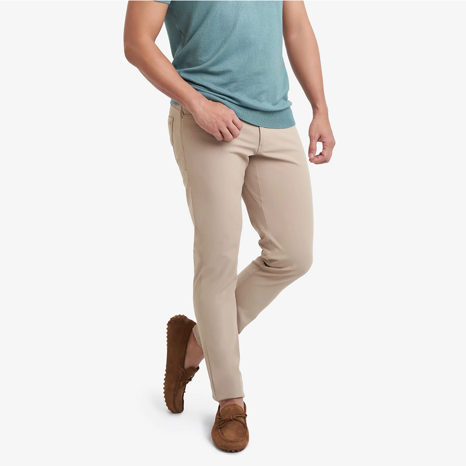 托瑪斯男都會長褲 (卡其色)