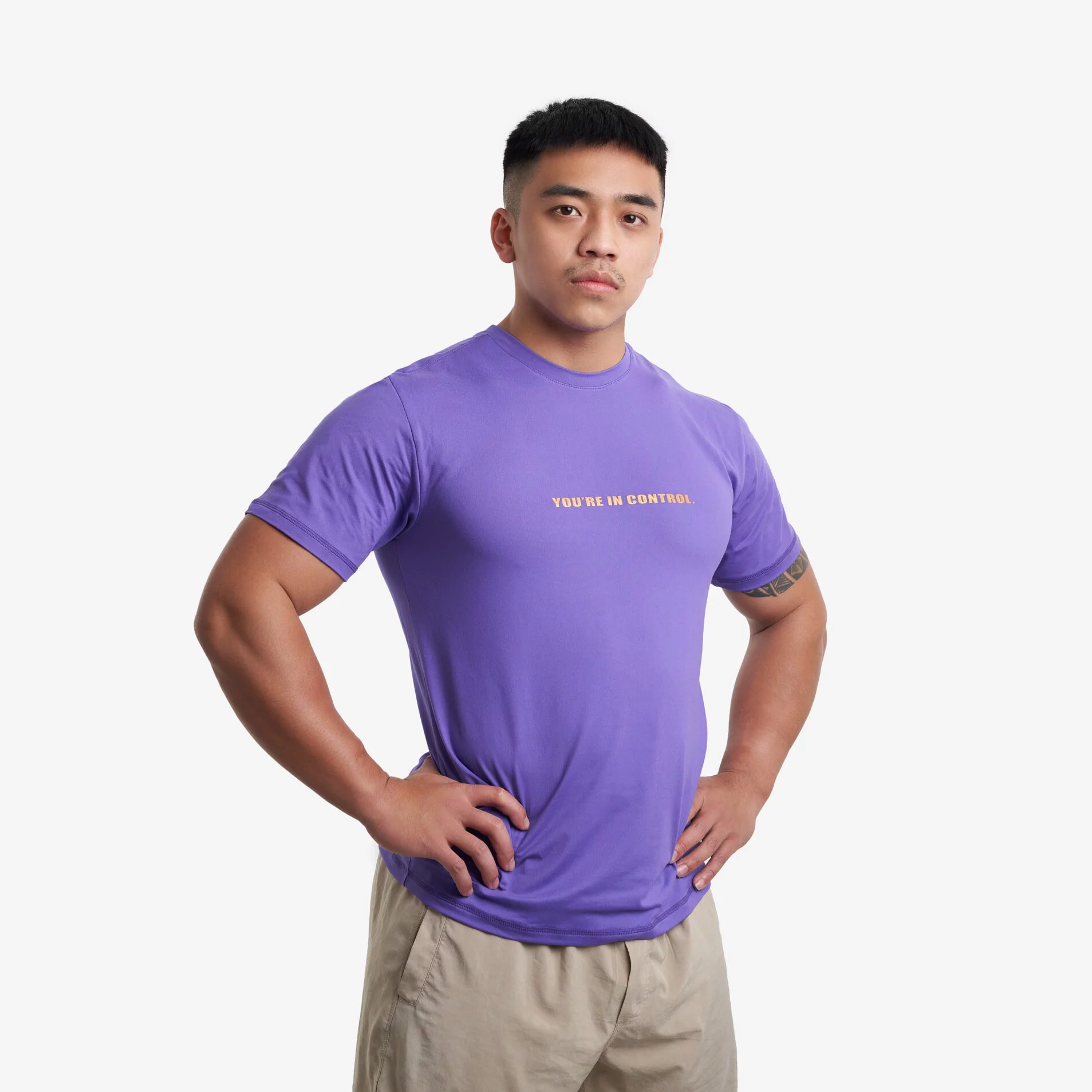 托瑪斯經典素色男短袖（暹羅紫）2022年度限定色