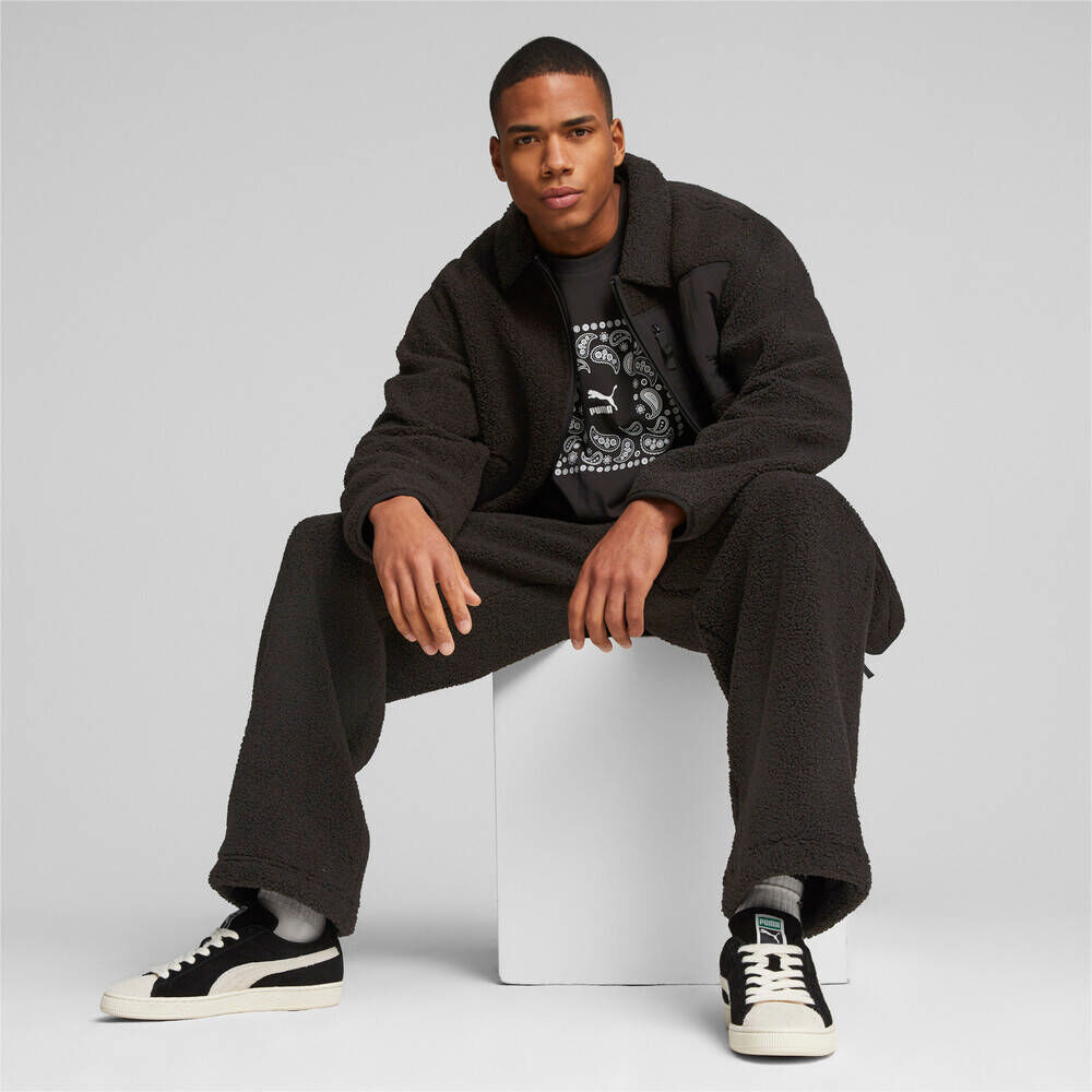 PUMA 外套 流行系列 CLASSICS 黑 羊羔毛 熊熊外套 中性 62522701