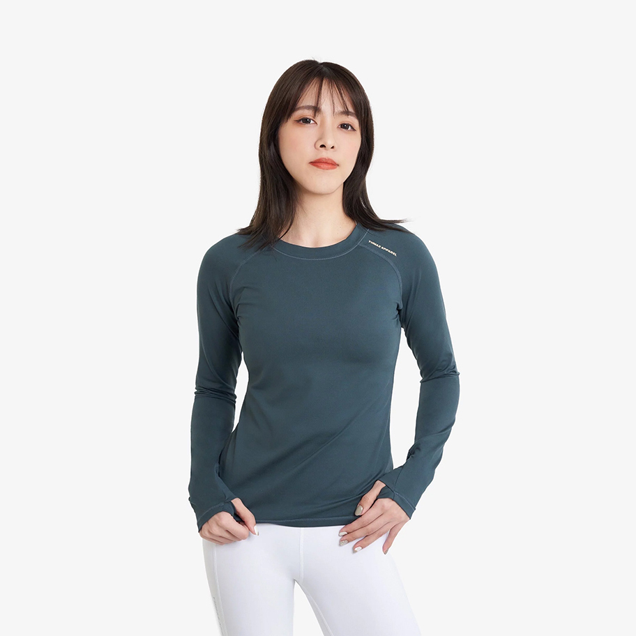 托瑪斯經典女長袖（森林綠）