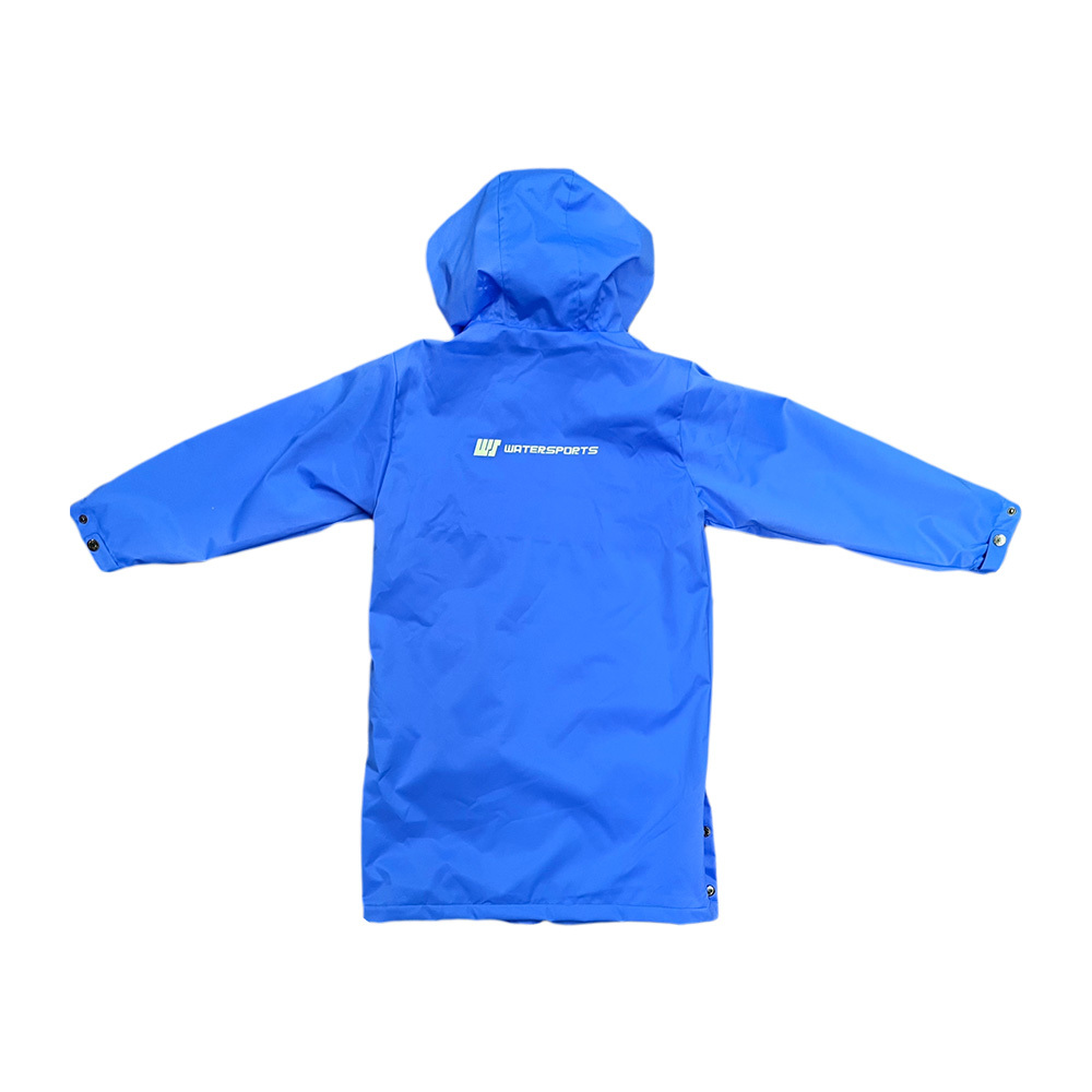 兒童輕薄款游泳上水保溫褸 - 藍