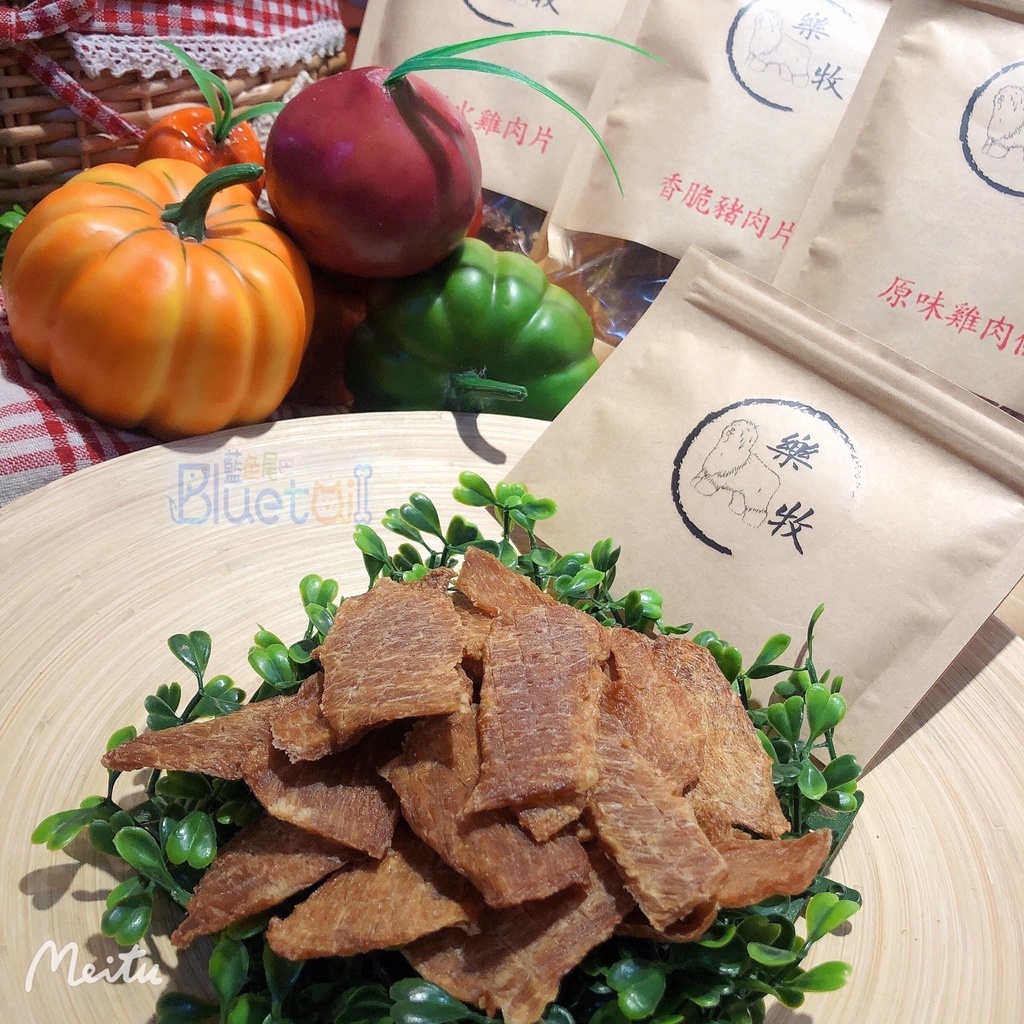 樂牧/寵物烘乾零食/香脆豬肉片