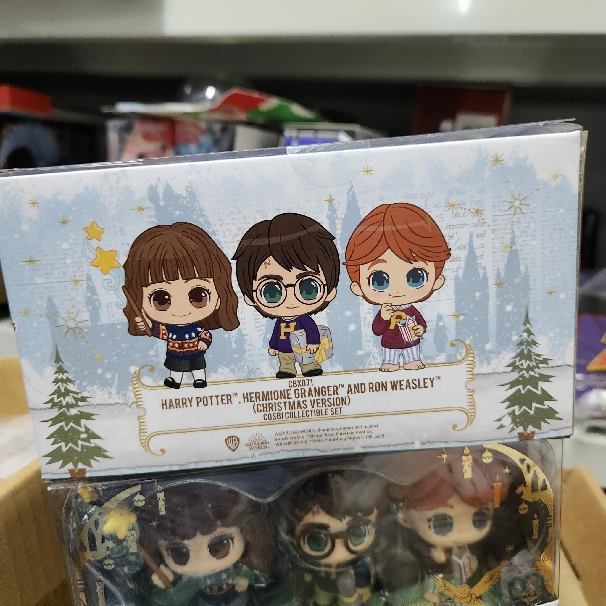 Hot toys Harry potter cosb 模型主角3個