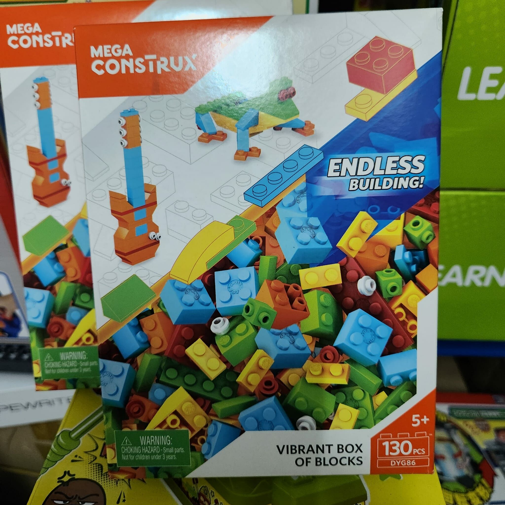 Mega Construx Endless Building (Vibrant box of Blocks)