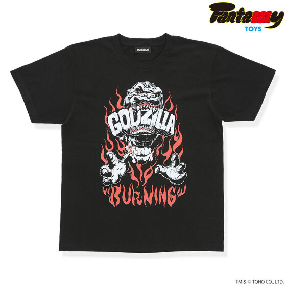 232268 Pbandai 預訂2025/8月 Fantazzzy TOYS ゴジラ バーニング Tシャツ