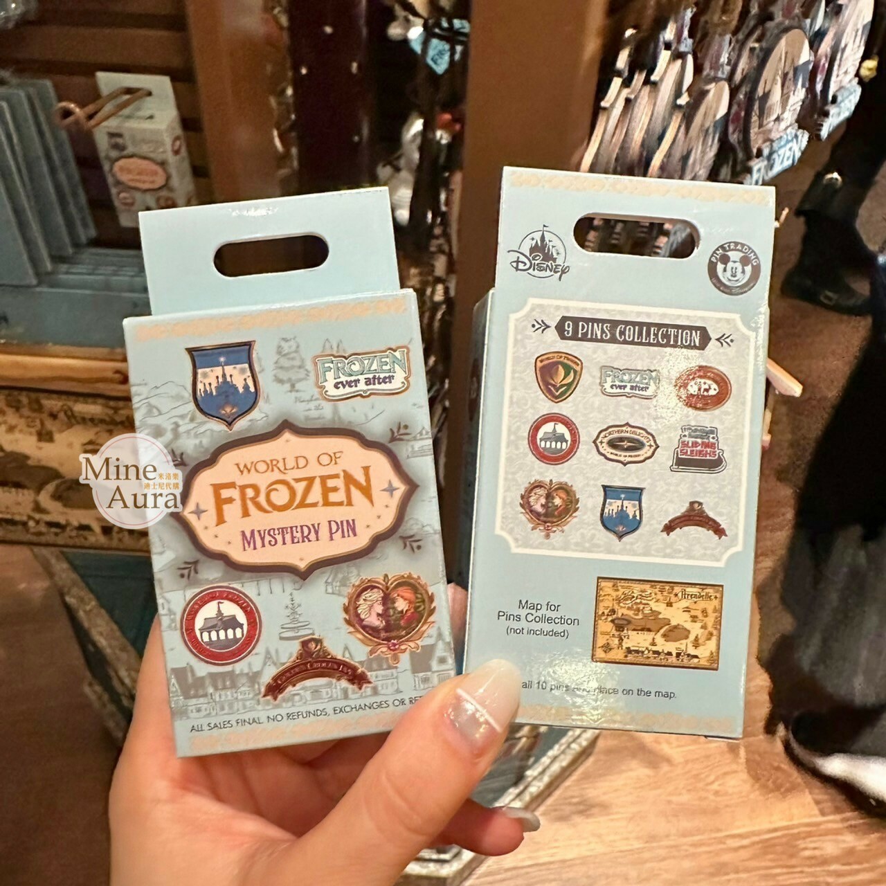 World of Frozen 限定 造型 徽章 PIN 盲選盒 盲盒 冰雪奇緣 Frozen -香港迪士尼樂園