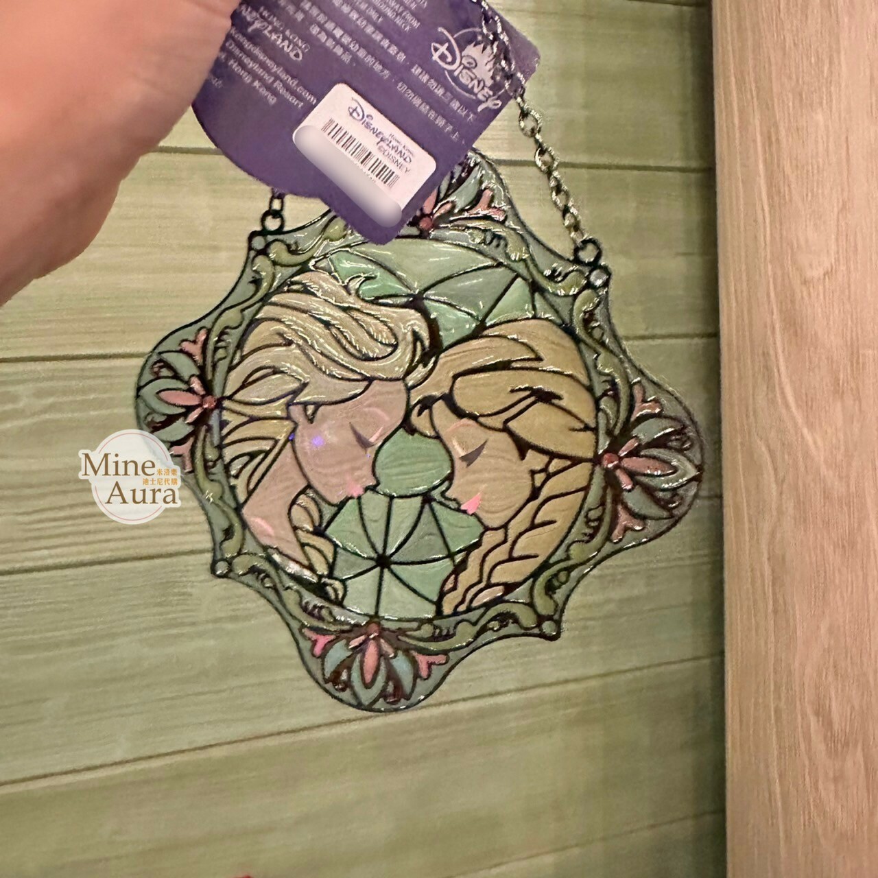 World of Frozen 限定 艾莎 Elsa 安娜Anna 馬賽克設計 造型 掛飾 擺飾品 冰雪奇緣 Frozen -香港迪士尼樂園