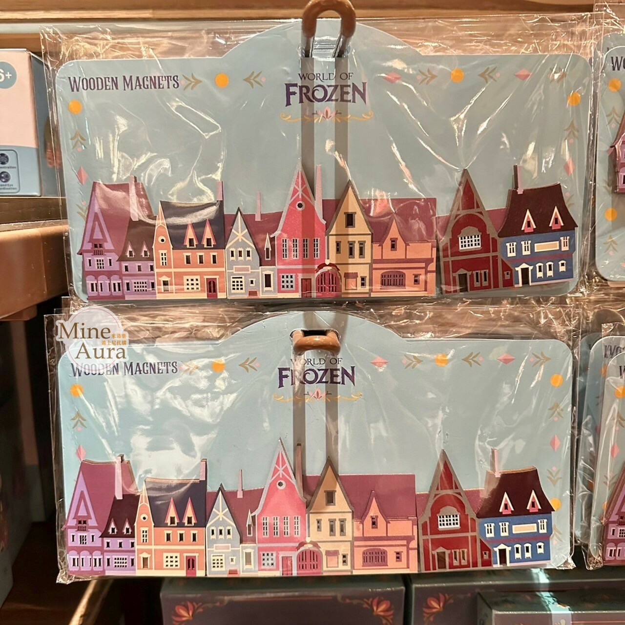 World of Frozen 限定 艾倫戴爾王國 圖案 桌墊 滑鼠墊 冰雪奇緣 Frozen -香港迪士尼樂園