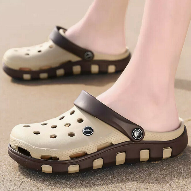 Cover the sandy beach cool shoes