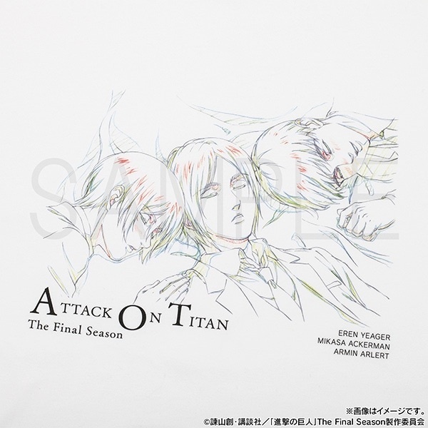 MOVIC 預訂2024/1月 進撃の巨人　Tシャツ