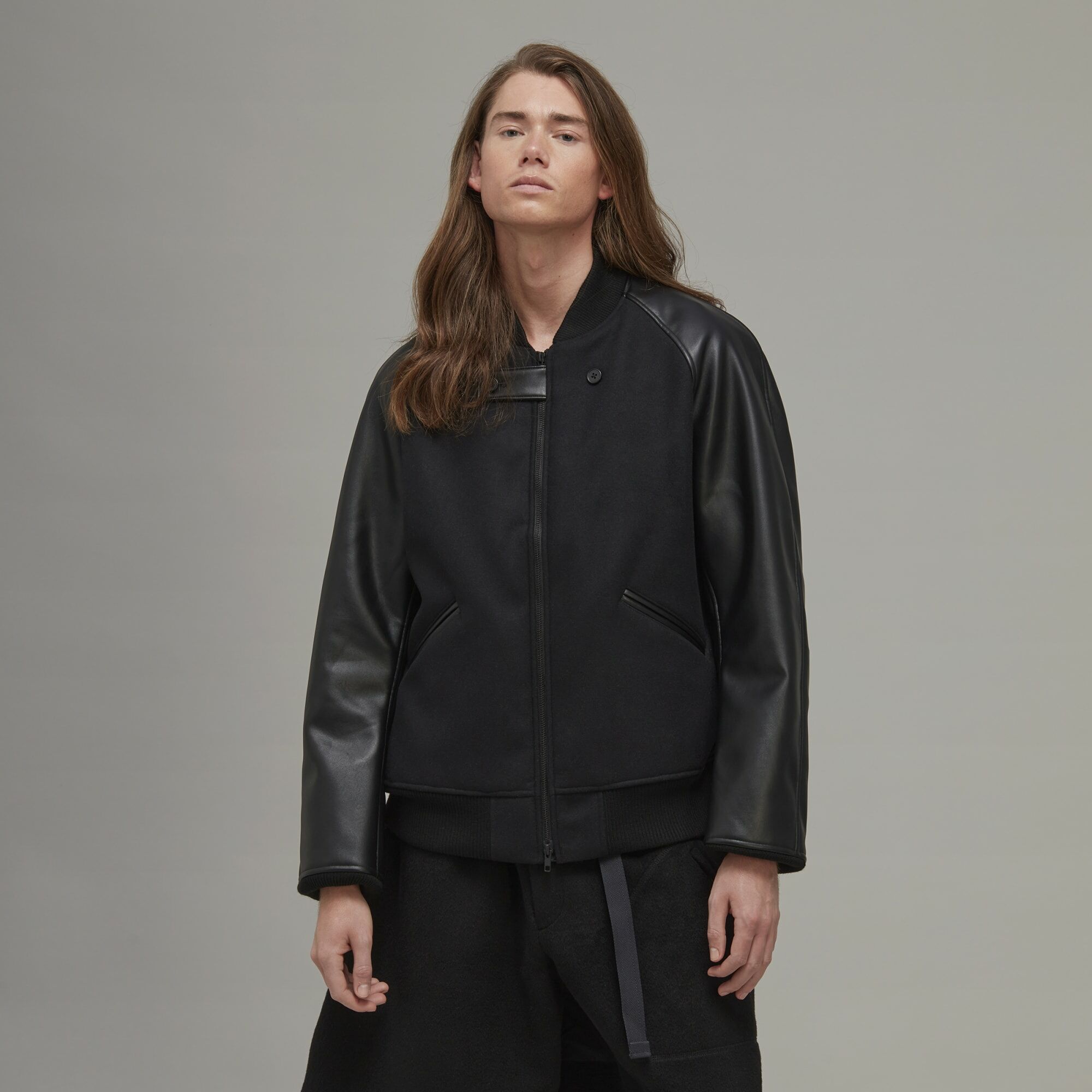 【 Y-3 M CL VARS JKT 頂級棒球夾克 - 黑 】