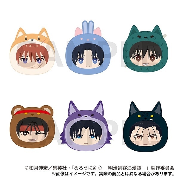 MOVIC 預訂2024/3月 TVアニメ「るろうに剣心 －明治剣客浪漫譚－」　あにずきん（ぬいぐるみマスコット