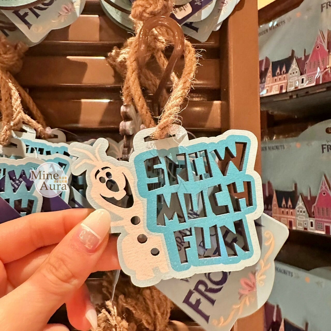 World of Frozen 限定 雪寶 Olaf 簍空造型 掛飾 冰雪奇緣 Frozen -香港迪士尼樂園