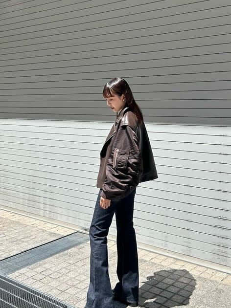 MOUSSY MVS FLARE 定番款日本製超顯瘦喇吧牛仔褲