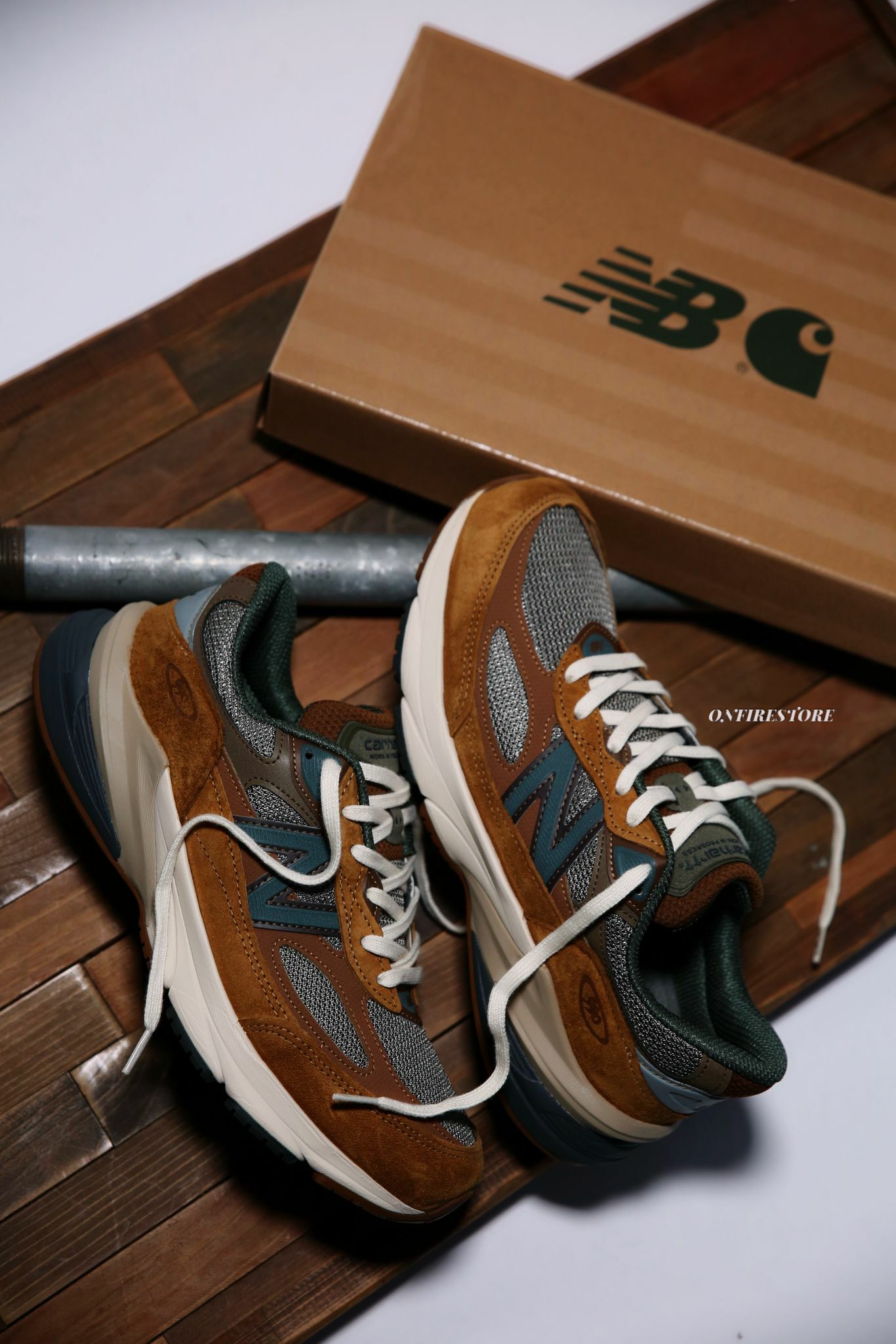 {現貨} Carhartt WIP X New Balance M990CH6 - Made In USA🇺🇸