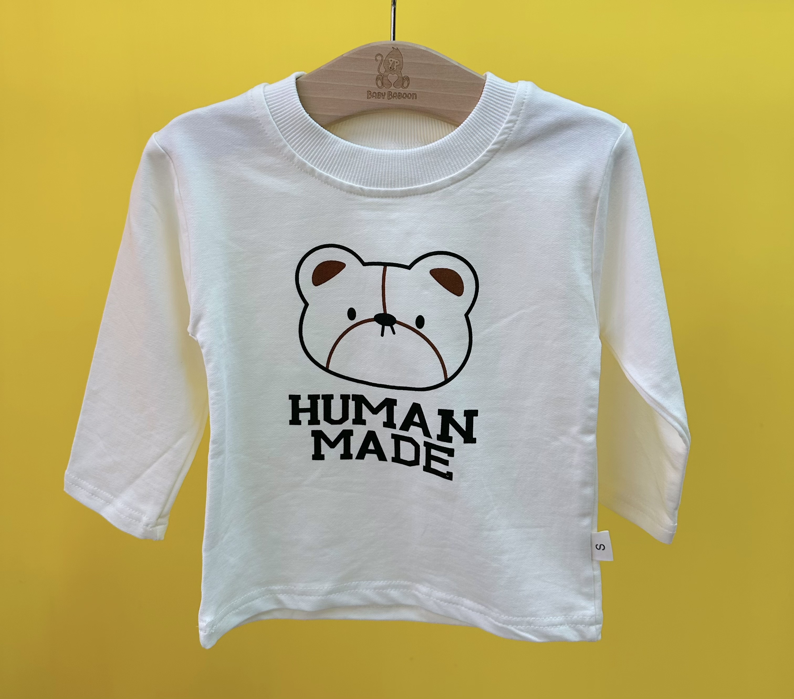 可愛小熊長袖Tee