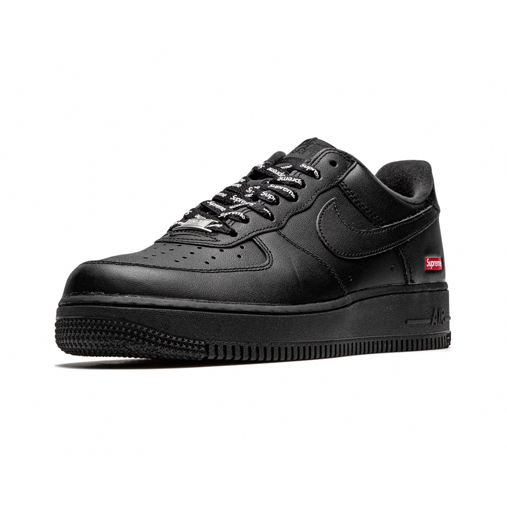 Supreme x Nike Air Force 1 黑色CU9225-001