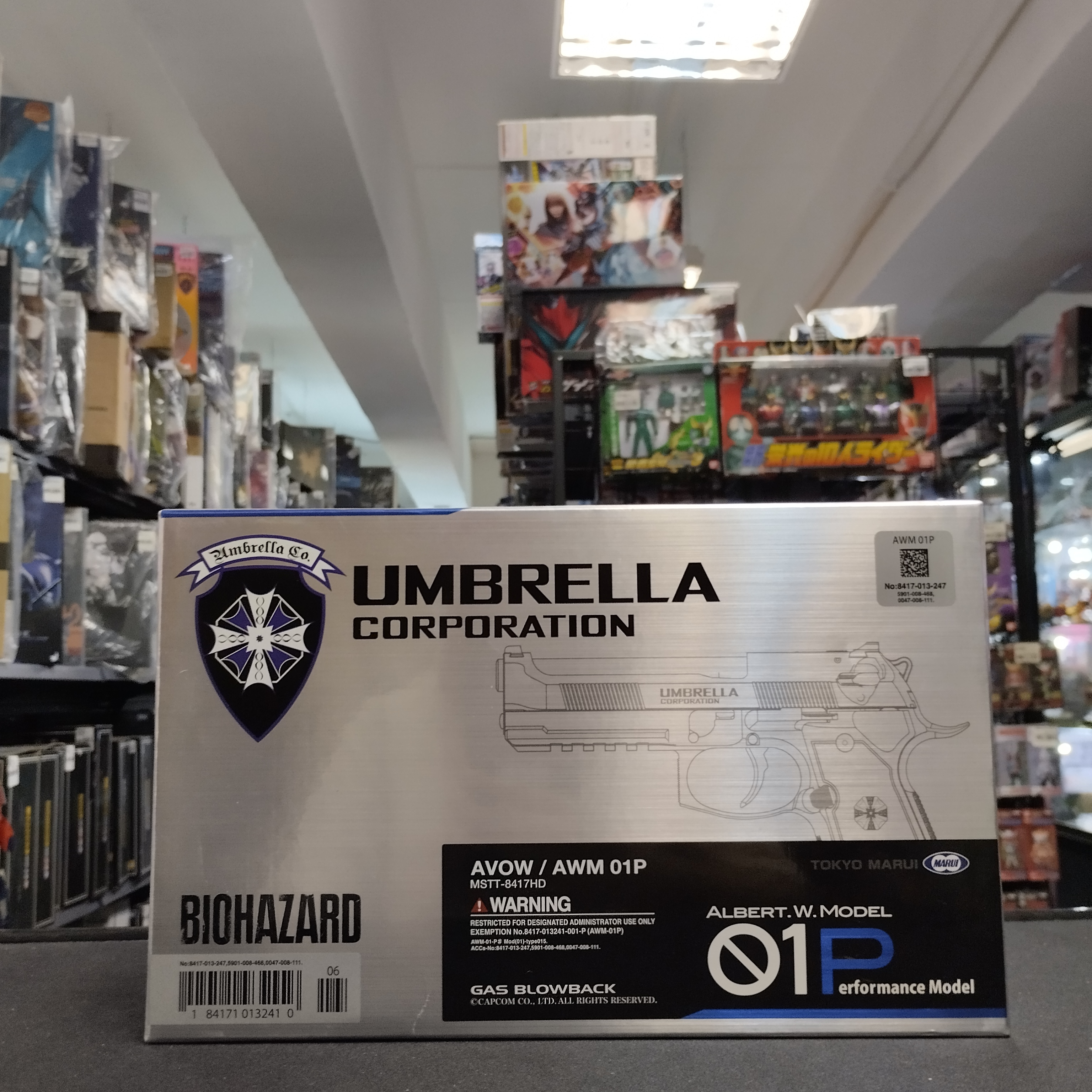 寄賣-其它 Tokyo Marui Biohazard Albert W. Model 01p Gas Blow Back