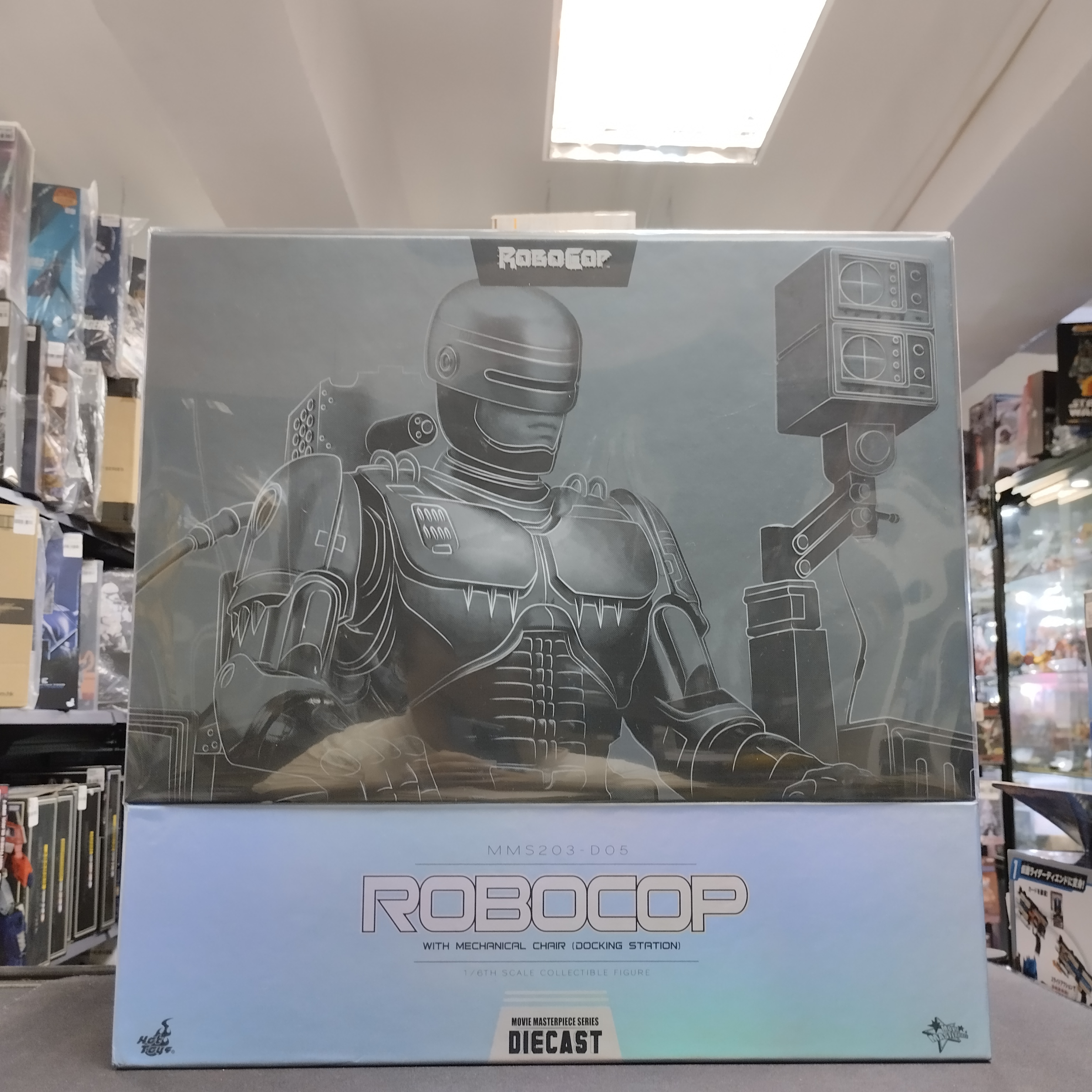 寄賣-其它 Hot Toys MMS 203 D05 Robocop Mechanical Chair (Docking Station)