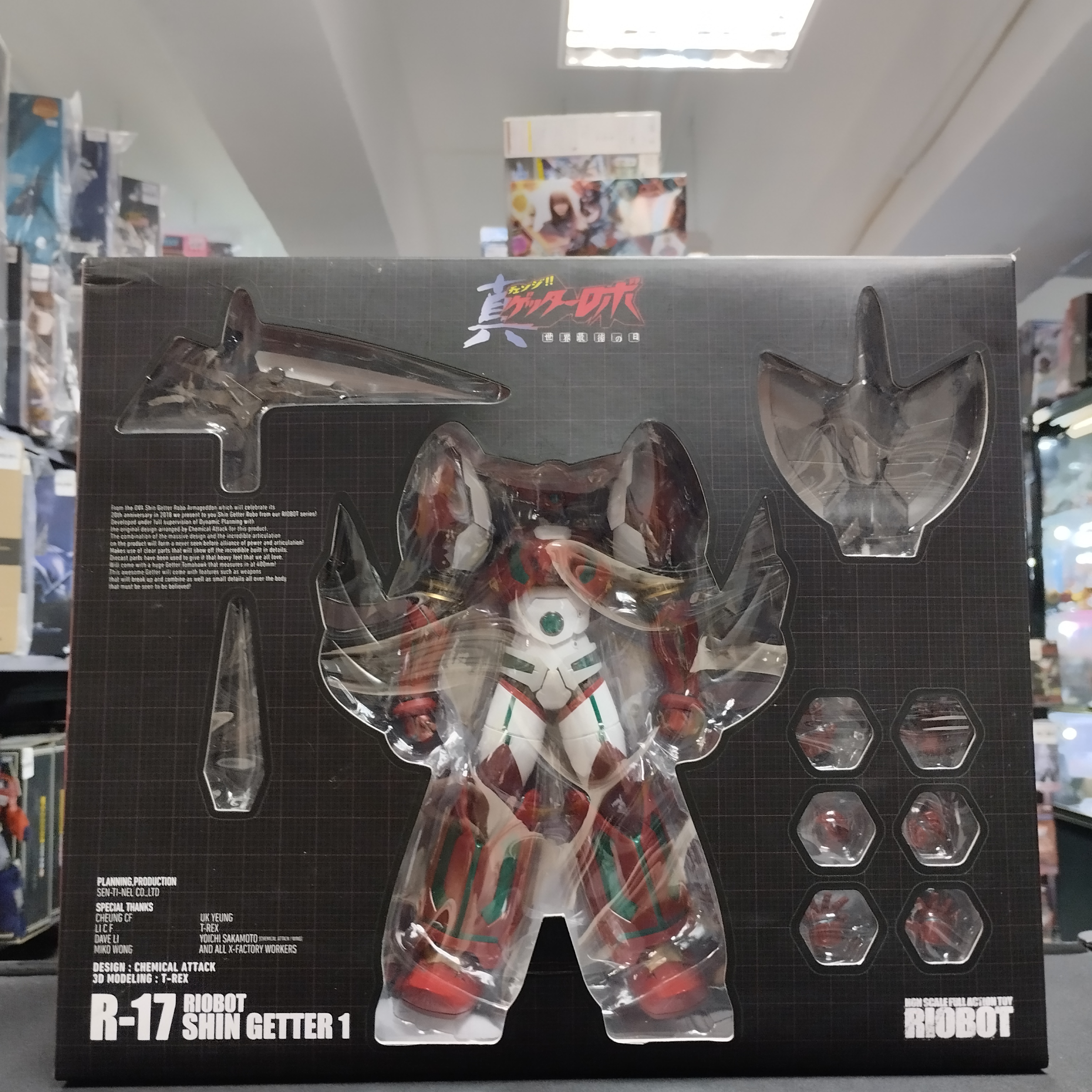 寄賣-其它 千值練 RIOBOT 真三一１號 連配件包