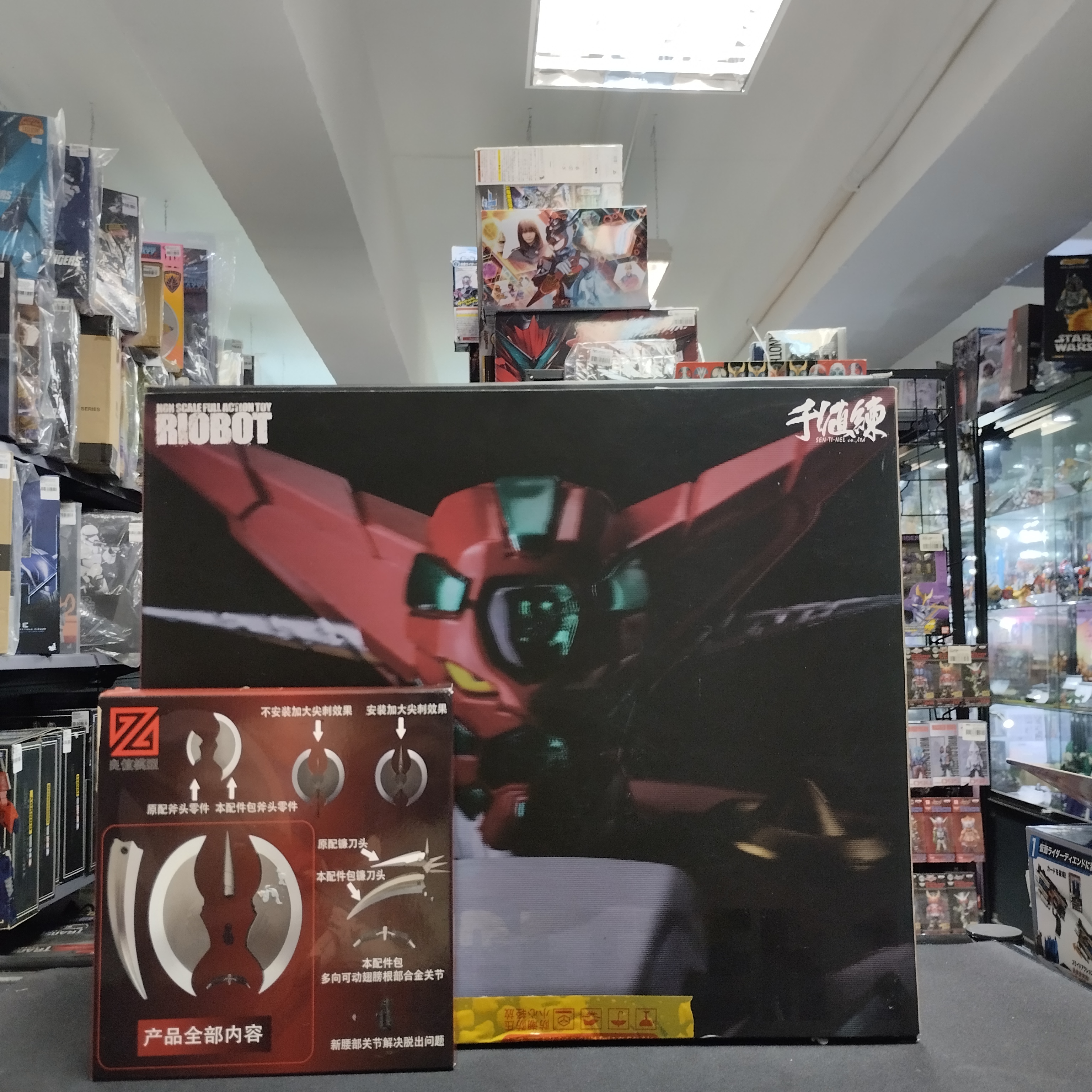 寄賣-其它 千值練 RIOBOT 真三一１號 連配件包