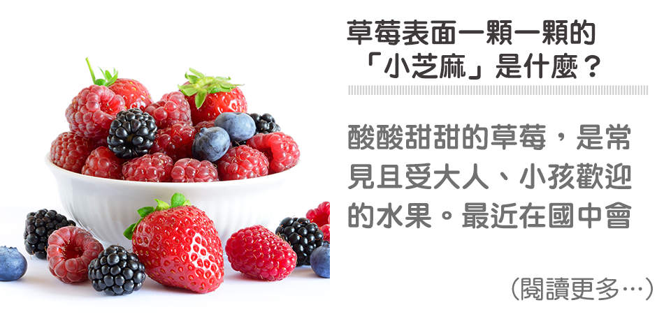 草莓🍓表面一顆一顆的「小芝麻」是什麼？🤔 ∣ 天時莓果