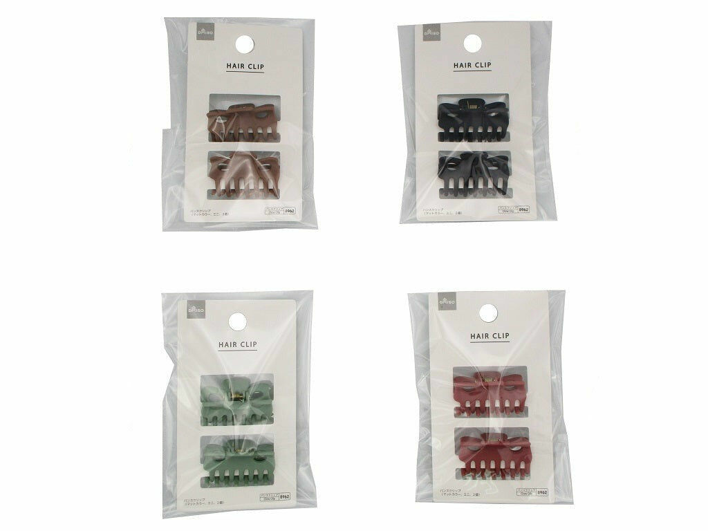 髮夾/迷你霧面 2入