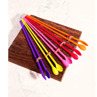 【錵鑶聖凱師】韓國製矽膠料理筷 多色可選