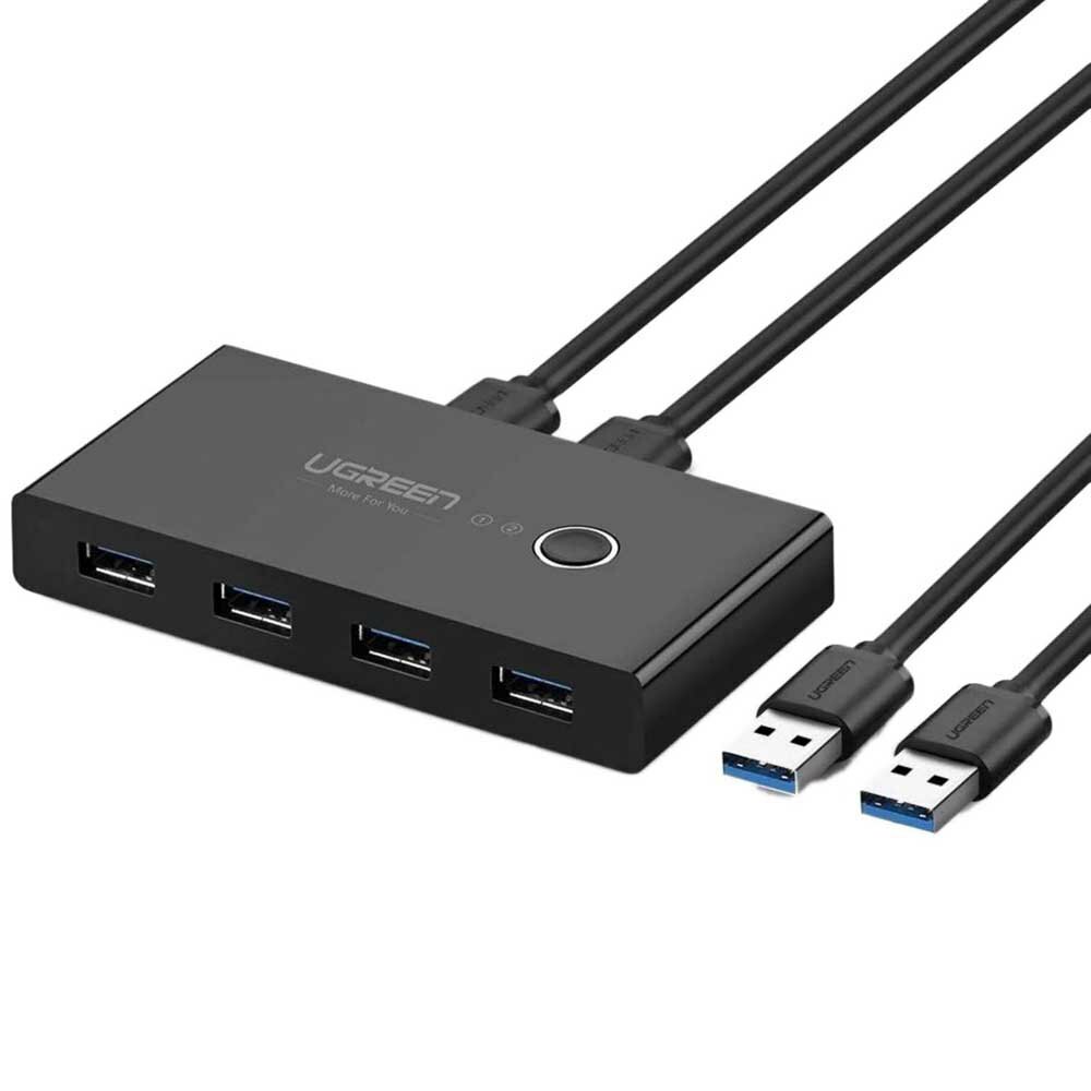 UGREEN - 30768 USB 切換器 (兩進四出)