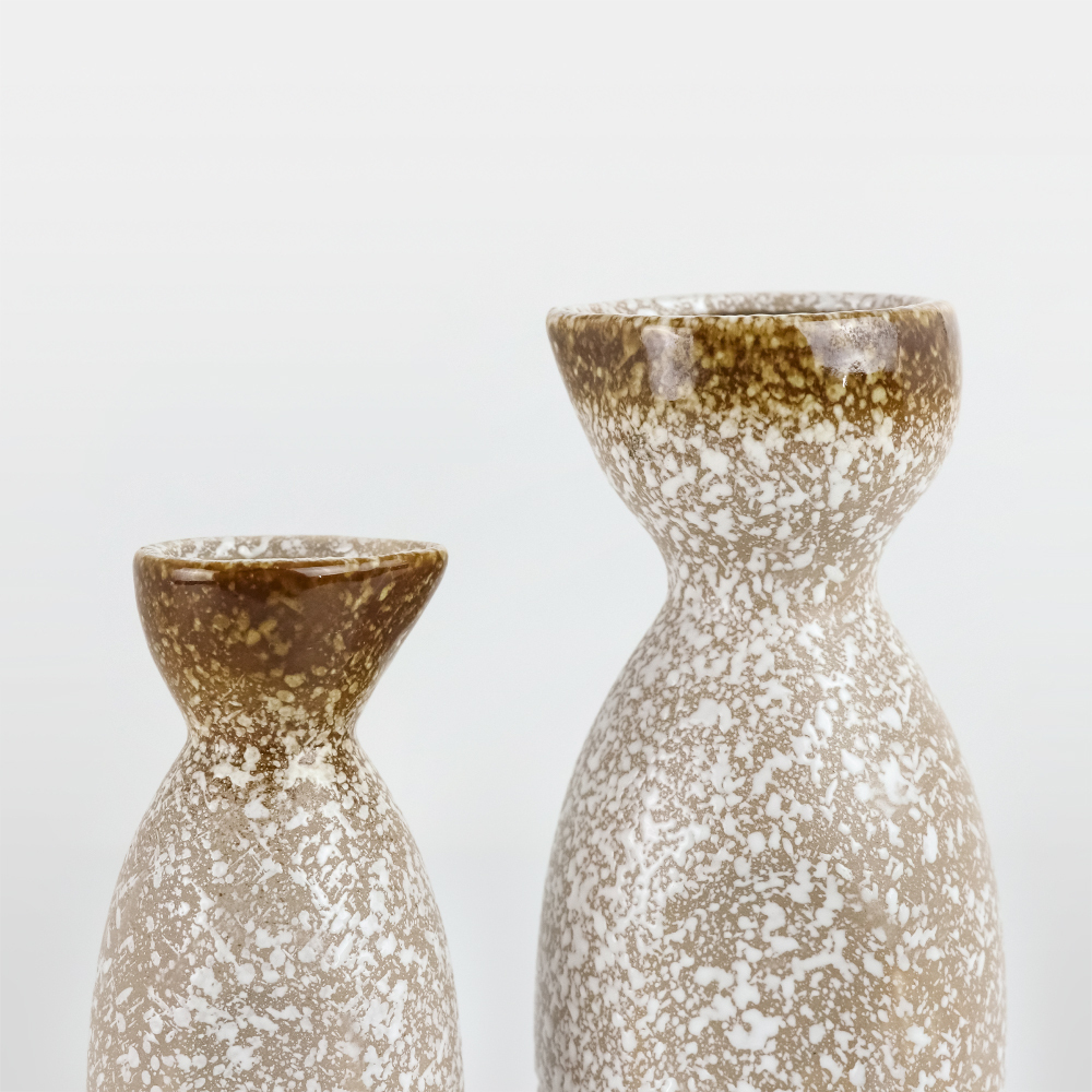 棕金 螺紋 清酒壺 150/200ml AS03-30-36【陶杯杯瓷器】