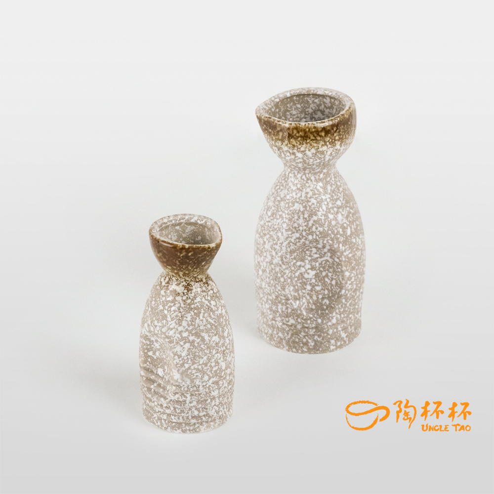棕金 螺紋 清酒壺 150/200ml AS03-30-36【陶杯杯瓷器】