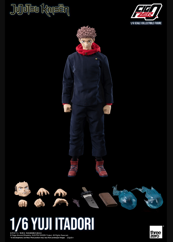 three zero《咒術迴戰》 FigZero 1/6 虎杖悠仁