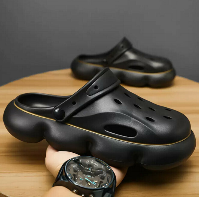 Wrap your head in the sandy beach cave and cool shoes